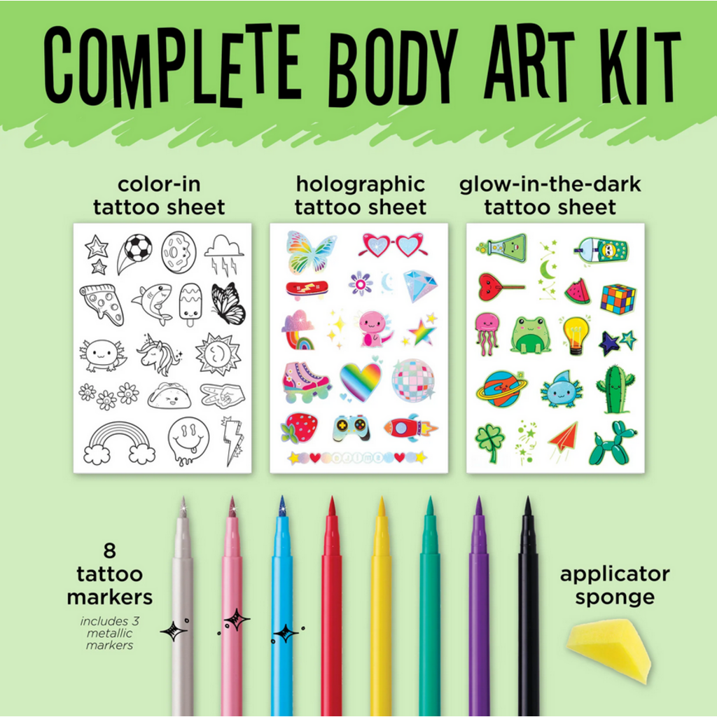 CREATIVITY FOR KIDS TATTOO DESIGNER STUDIO