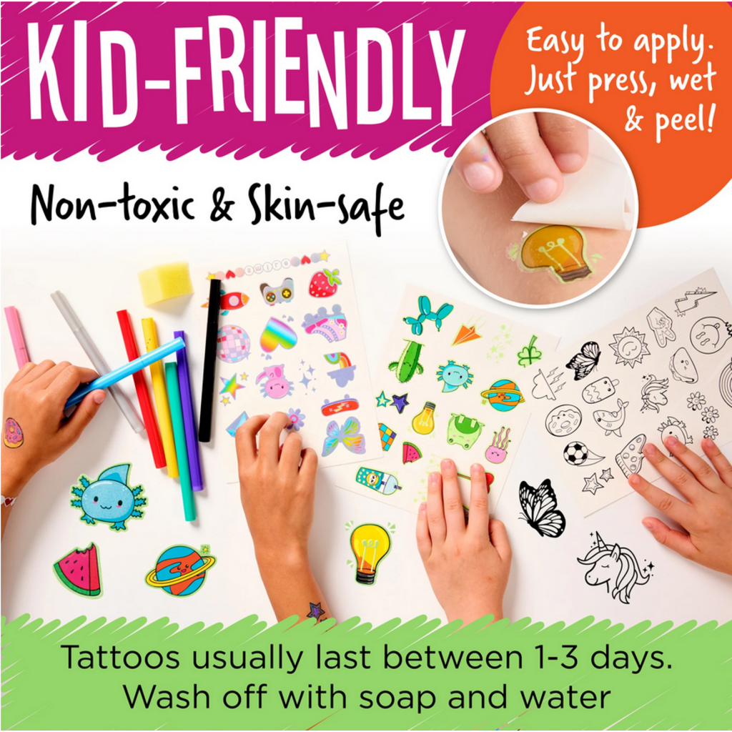 CREATIVITY FOR KIDS TATTOO DESIGNER STUDIO