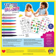 CREATIVITY FOR KIDS TATTOO DESIGNER STUDIO