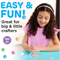 CREATIVITY FOR KIDS BUBBLE GEMS SUPER STICKER BUBBLE TEA