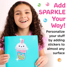 CREATIVITY FOR KIDS BUBBLE GEMS SUPER STICKER BUBBLE TEA