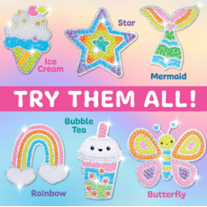 CREATIVITY FOR KIDS BUBBLE GEMS SUPER STICKER BUBBLE TEA