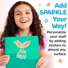 CREATIVITY FOR KIDS BUBBLE GEMS SUPER STICKER MERMAID