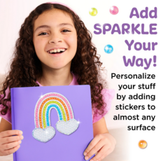 CREATIVITY FOR KIDS BUBBLE GEMS SUPER STICKER RAINBOW