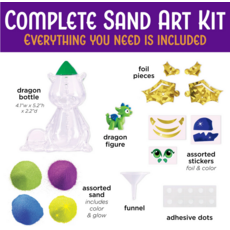 CREATIVITY FOR KIDS GLOW IN THE DARK SAND ART DRAGON