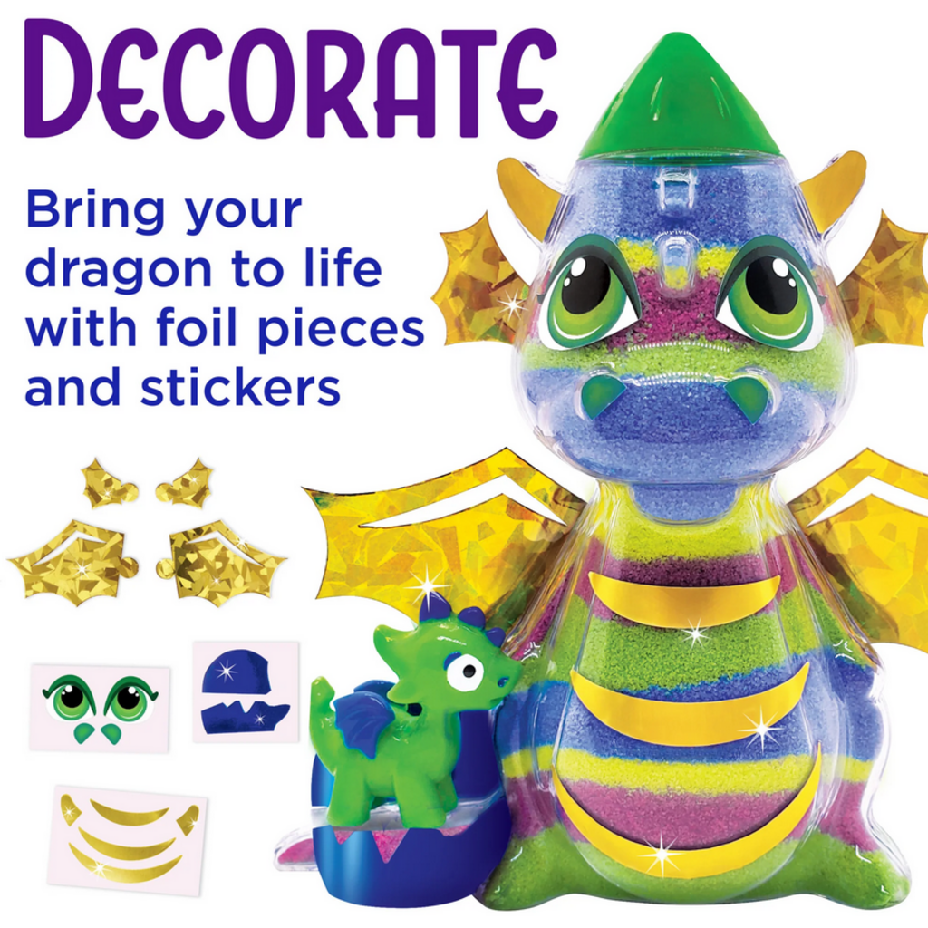 CREATIVITY FOR KIDS GLOW IN THE DARK SAND ART DRAGON