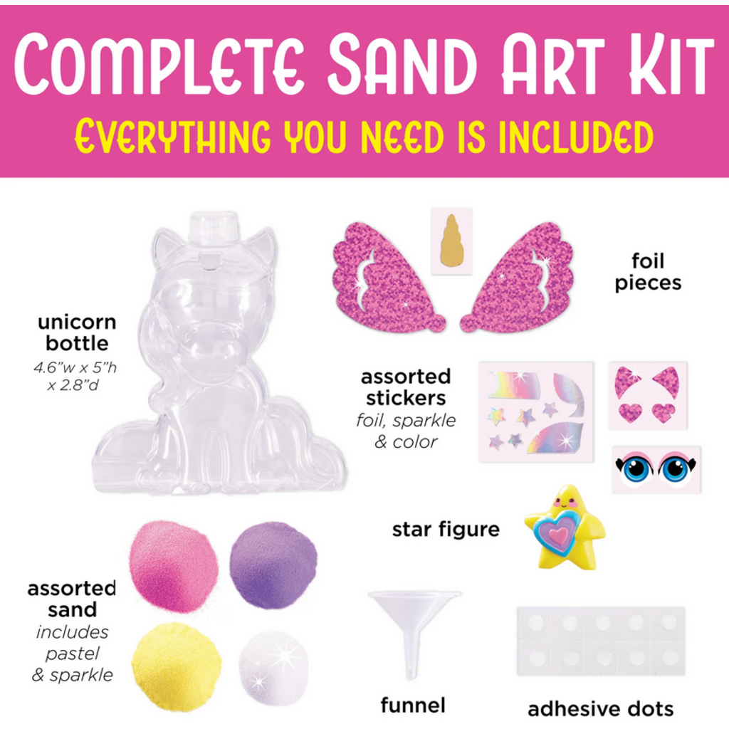 CREATIVITY FOR KIDS SPARKLE SAND ART UNICORN