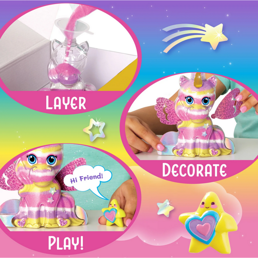 CREATIVITY FOR KIDS SPARKLE SAND ART UNICORN