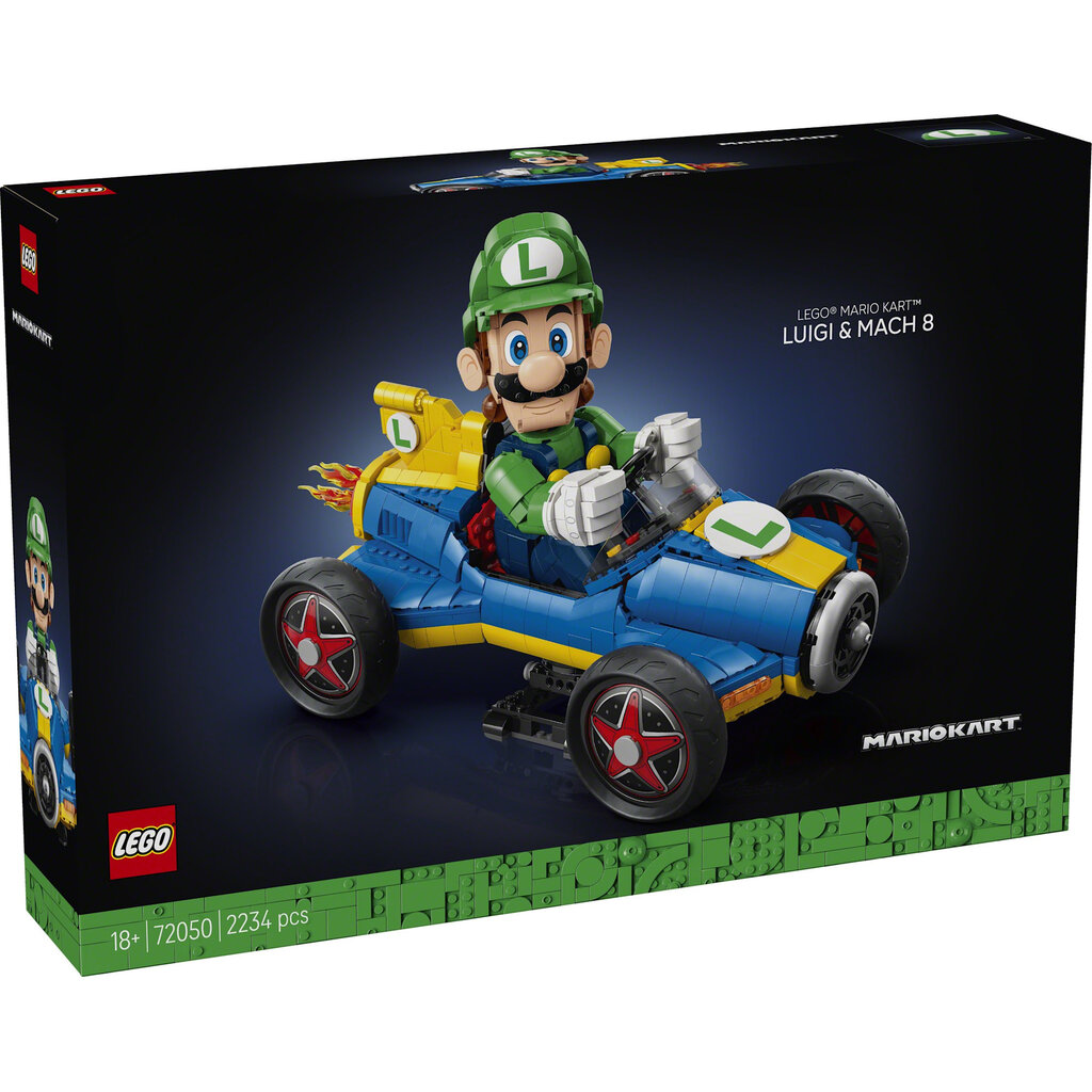 LEGO MARIO KART - LUIGI & MACH 8