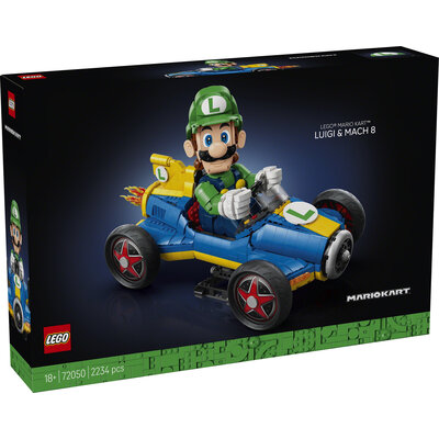 LEGO MARIO KART - LUIGI & MACH 8