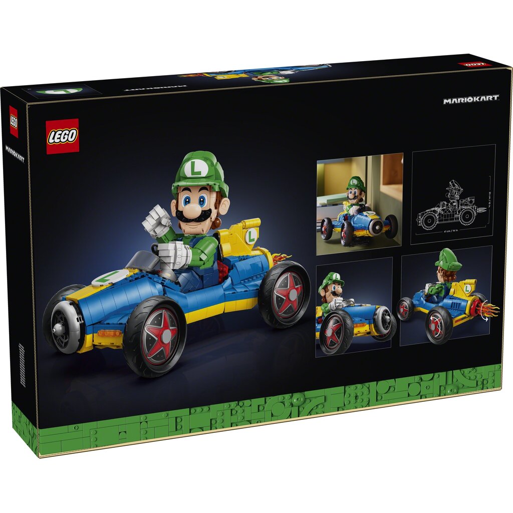LEGO MARIO KART - LUIGI & MACH 8