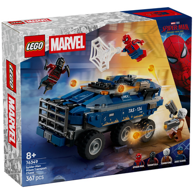 LEGO SPIDER-MAN PRISON TRANSPORT CHASE
