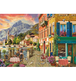 SUMMER SUNSET NEAR LAKE COMO 250 PC PUZZLE