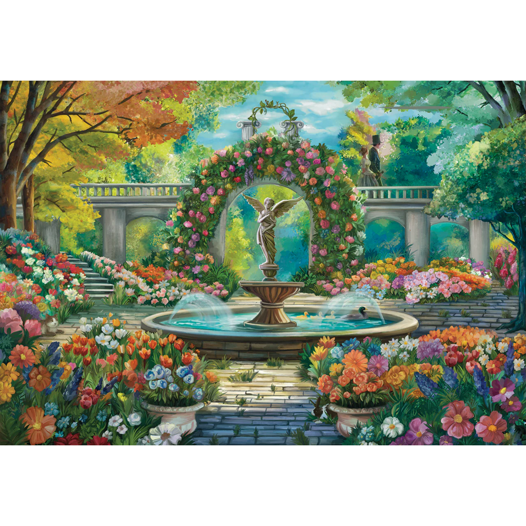 GARDEN'S SECRET FOUNTAIN 250 PC PUZZLE