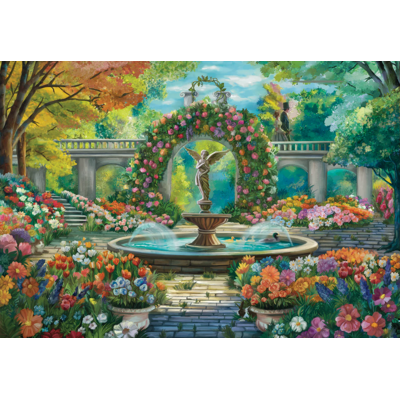GARDEN'S SECRET FOUNTAIN 250 PC PUZZLE