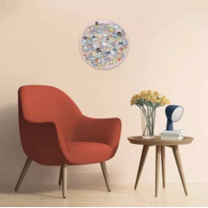 RAVENSBURGER USA HELLO KITTY ROUND 500 PC PUZZLE