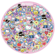 RAVENSBURGER USA HELLO KITTY ROUND 500 PC PUZZLE