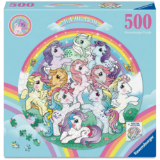 RAVENSBURGER USA MY LITTLE PONY ROUND 500 PC PUZZLE