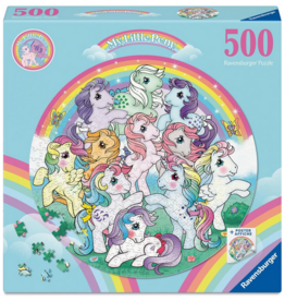 RAVENSBURGER USA MY LITTLE PONY ROUND 500 PC PUZZLE