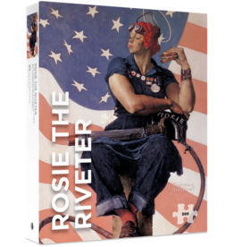 POMEGRANATE NORMAN ROCKWELL ROSIE THE RIVETER 500 PC PUZZLE