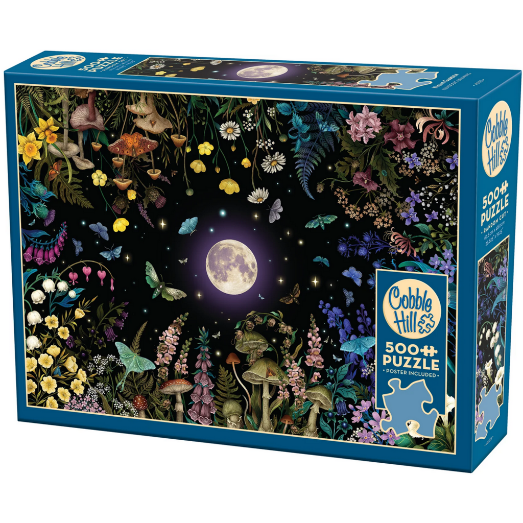 COBBLE HILL NIGHT GARDEN 500 PC PUZZLE