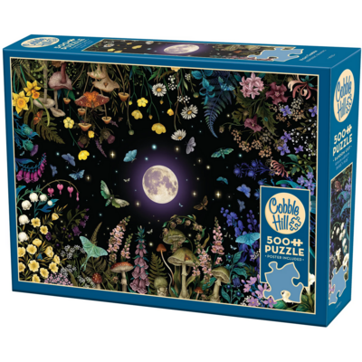 COBBLE HILL NIGHT GARDEN 500 PC PUZZLE