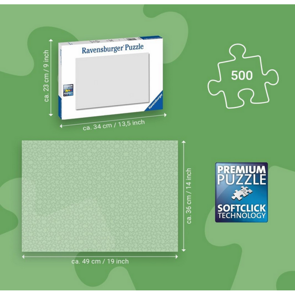 RAVENSBURGER USA SUCCULENT LOVE 500 PC PUZZLE