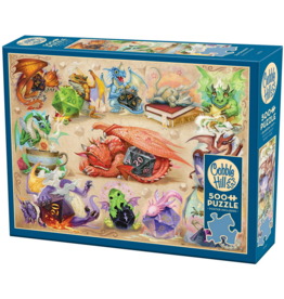 COBBLE HILL D20 DRAGONS 500 PC PUZZLE