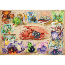 COBBLE HILL D20 DRAGONS 500 PC PUZZLE