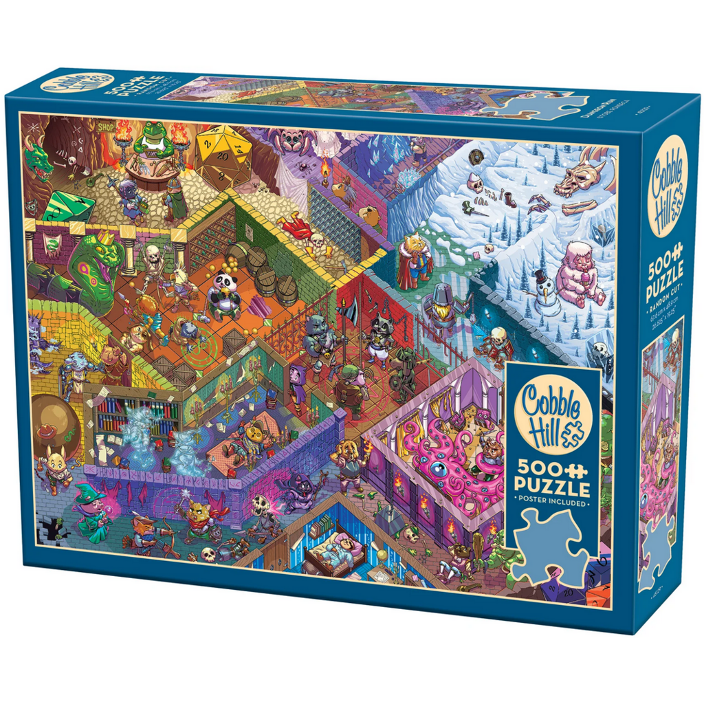 COBBLE HILL DUNGEON RUN 500 PC PUZZLE