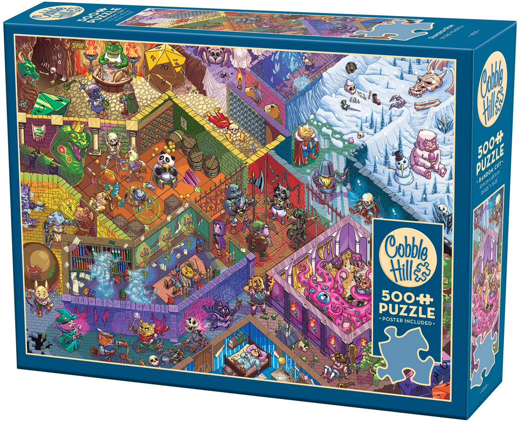 DUNGEON RUN 500 PC PUZZLE*