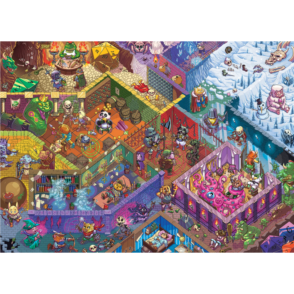 COBBLE HILL DUNGEON RUN 500 PC PUZZLE