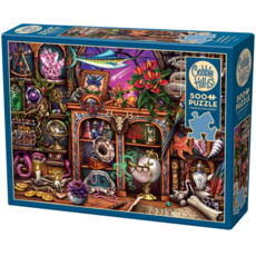 COBBLE HILL CABINET OF CURIOSITIES 500 PC PUZZLE