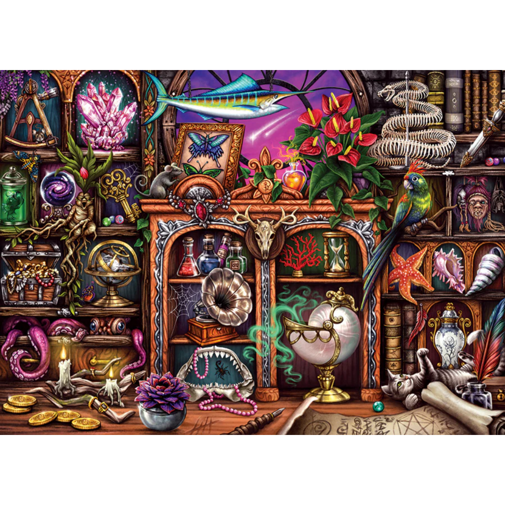 COBBLE HILL CABINET OF CURIOSITIES 500 PC PUZZLE