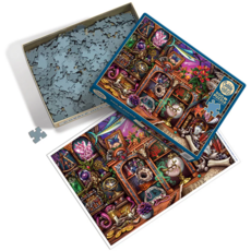 COBBLE HILL CABINET OF CURIOSITIES 500 PC PUZZLE