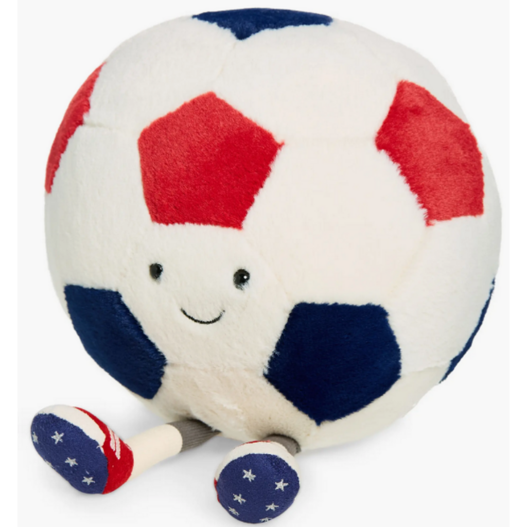 JELLY CAT AMUSEABLES USA SOCCER BALL