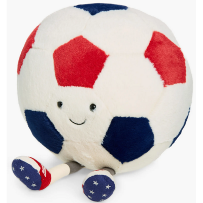 JELLY CAT AMUSEABLES USA SOCCER BALL