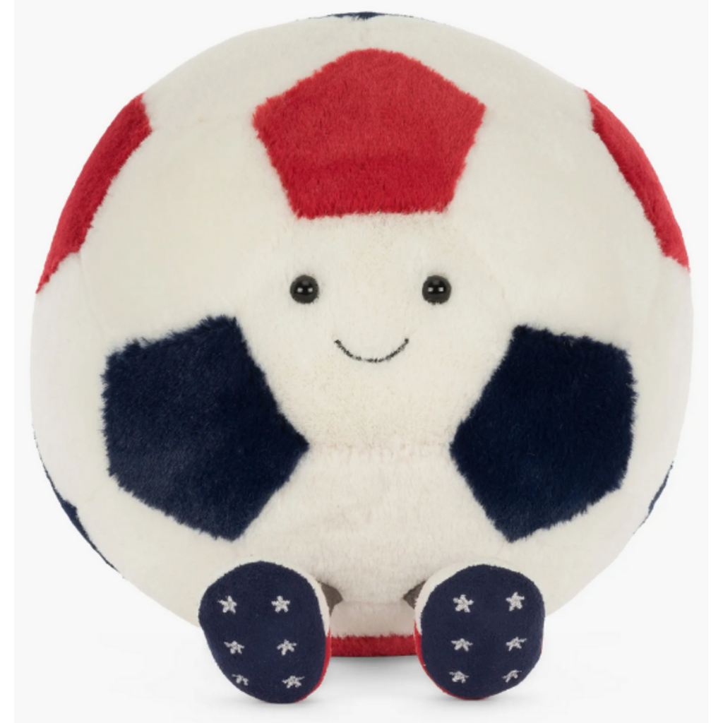 JELLY CAT AMUSEABLES USA SOCCER BALL