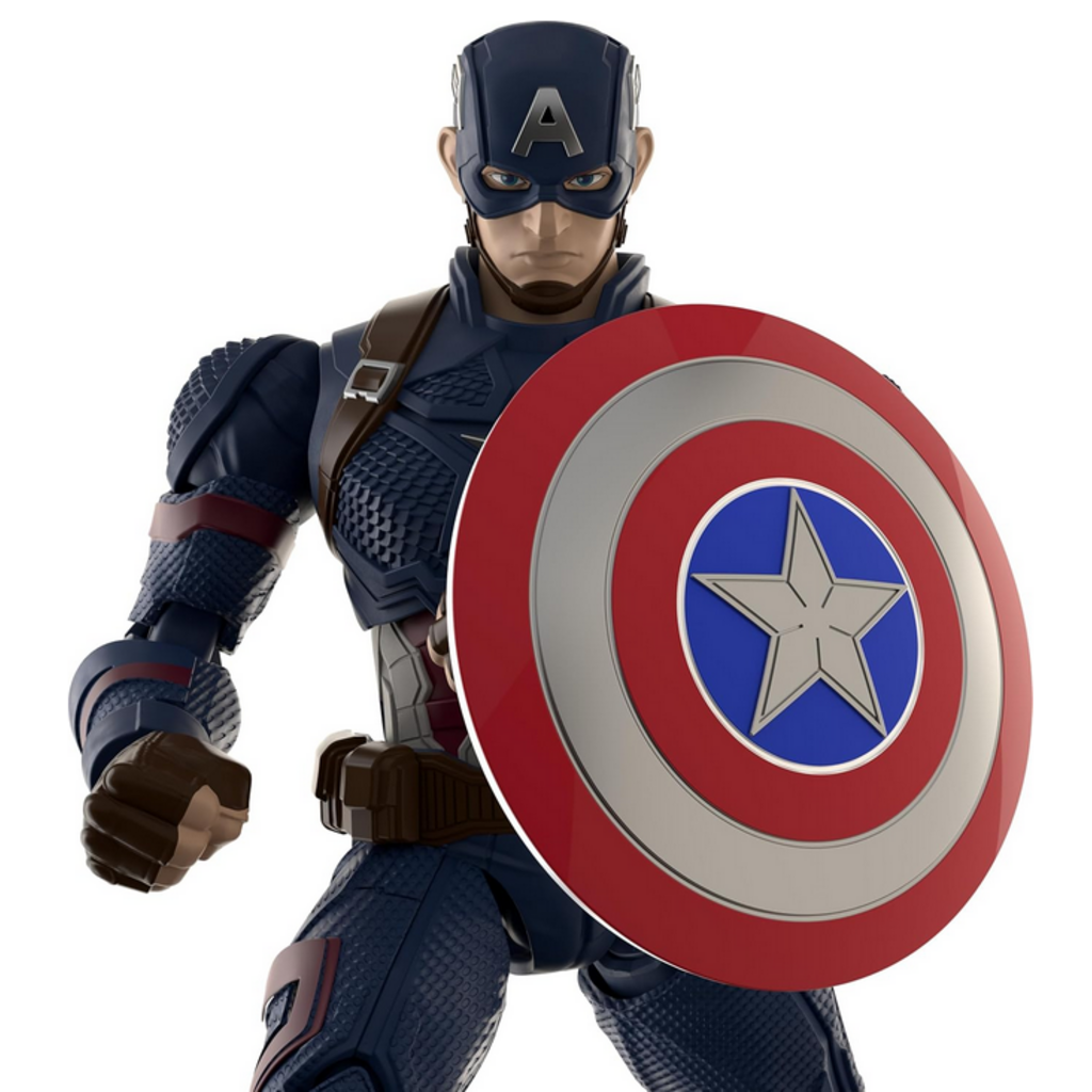 TRANSFORMERS MARVEL INFINITY SAGA CHAMPION CLASS CAPTAIN AMERICA MODEL KIT