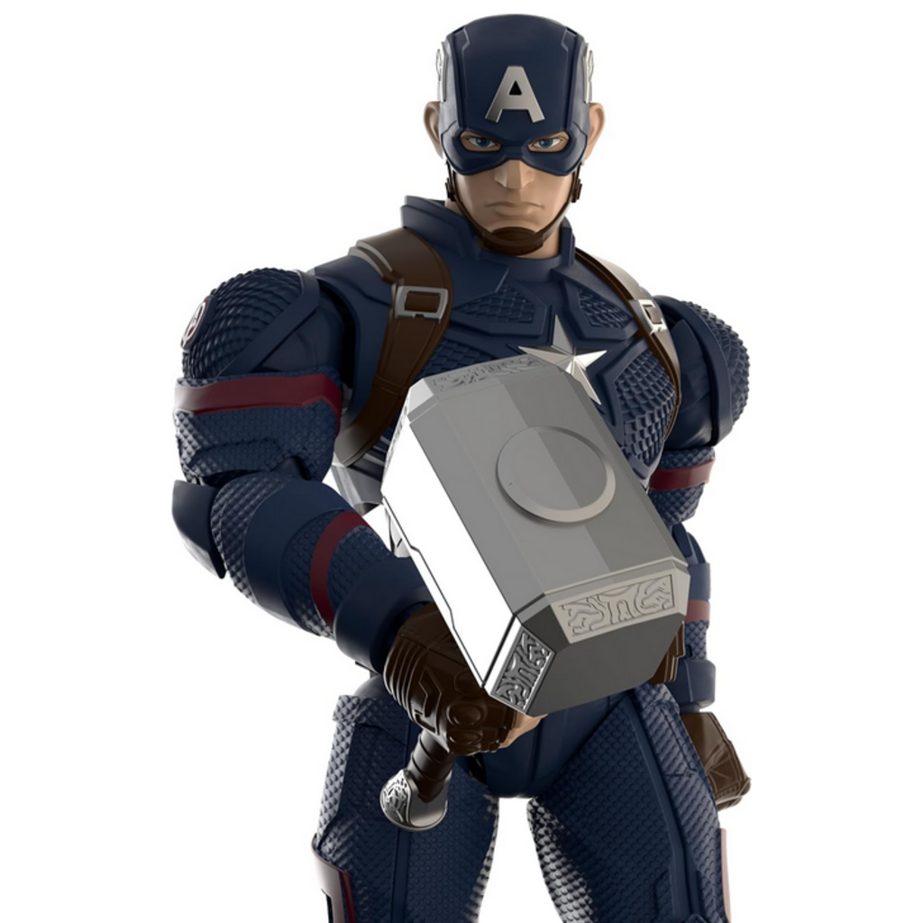 TRANSFORMERS MARVEL INFINITY SAGA CHAMPION CLASS CAPTAIN AMERICA MODEL KIT