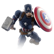 TRANSFORMERS MARVEL INFINITY SAGA CHAMPION CLASS CAPTAIN AMERICA MODEL KIT