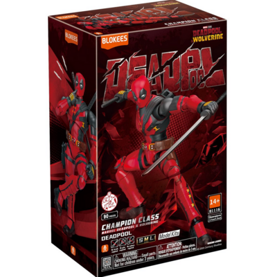 TRANSFORMERS MARVEL DEADPOOL & WOLVERINE CHAMPION CLASS DEADPOOL MODEL KIT