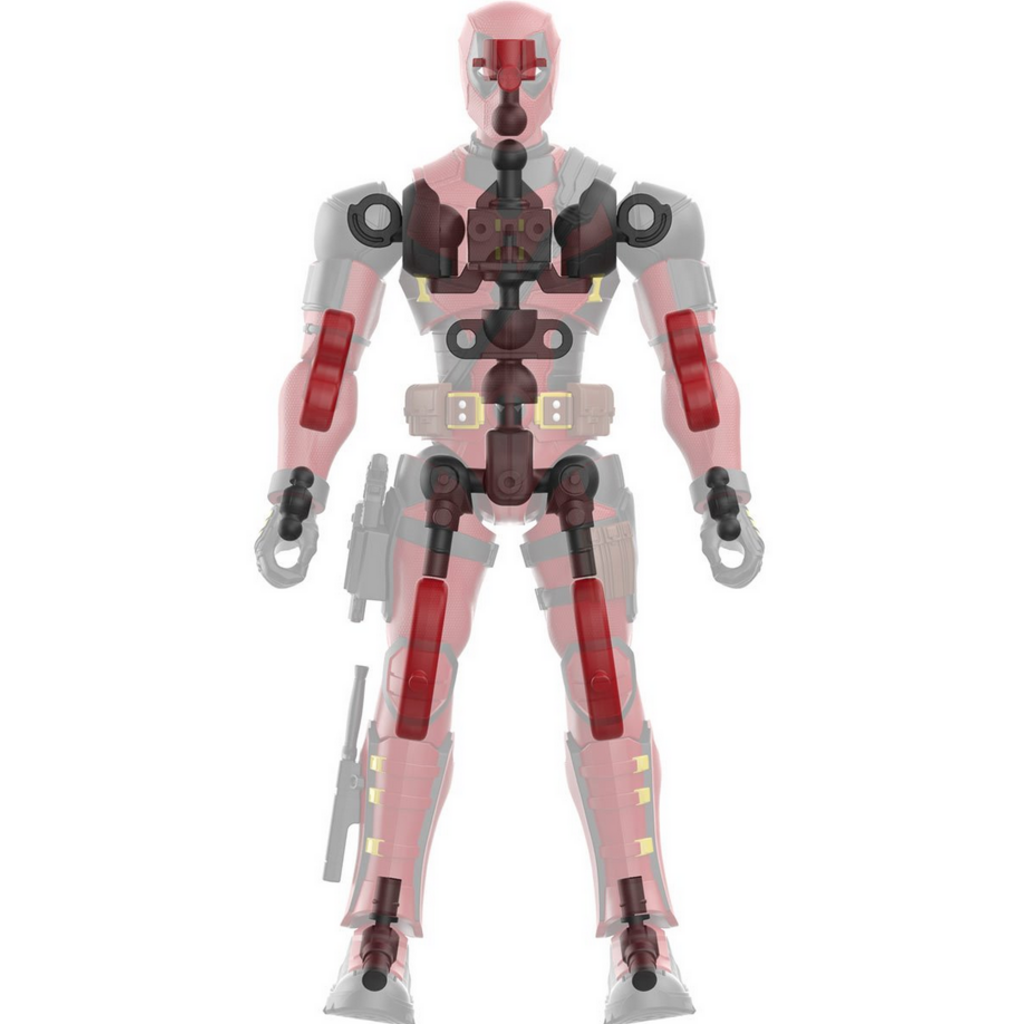 TRANSFORMERS MARVEL DEADPOOL & WOLVERINE CHAMPION CLASS DEADPOOL MODEL KIT