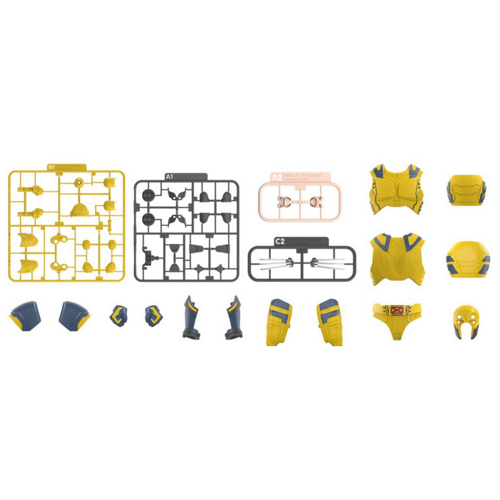 TRANSFORMERS MARVEL DEADPOOL & WOLVERINE CHAMPION CLASS WOLVERINE MODEL KIT