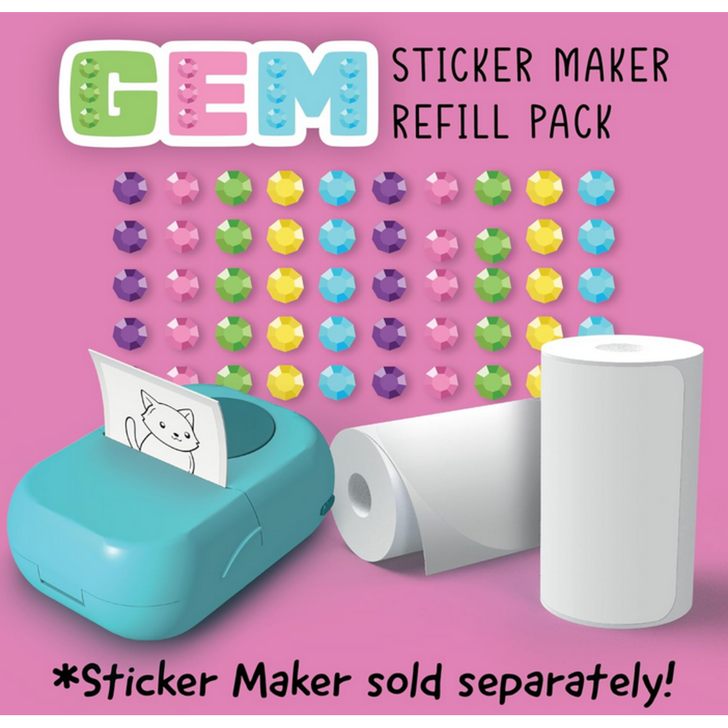 STICKER MAKER GEM REFILL PACK