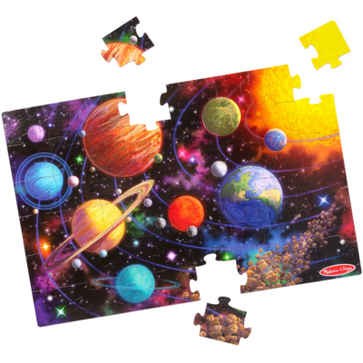 SOLAR SYSTEM FLOOR PUZZLE