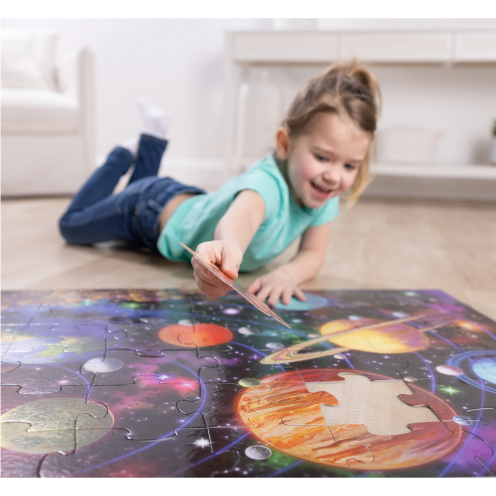 SOLAR SYSTEM FLOOR PUZZLE