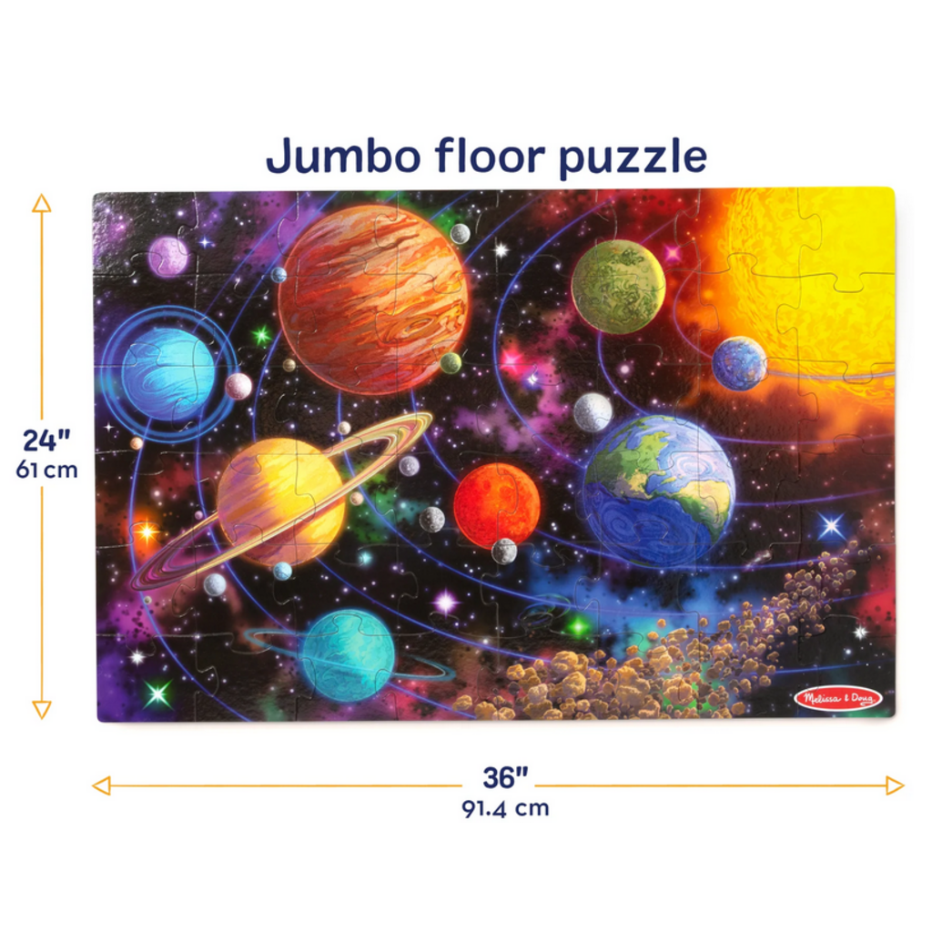 SOLAR SYSTEM FLOOR PUZZLE