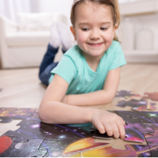 SOLAR SYSTEM FLOOR PUZZLE