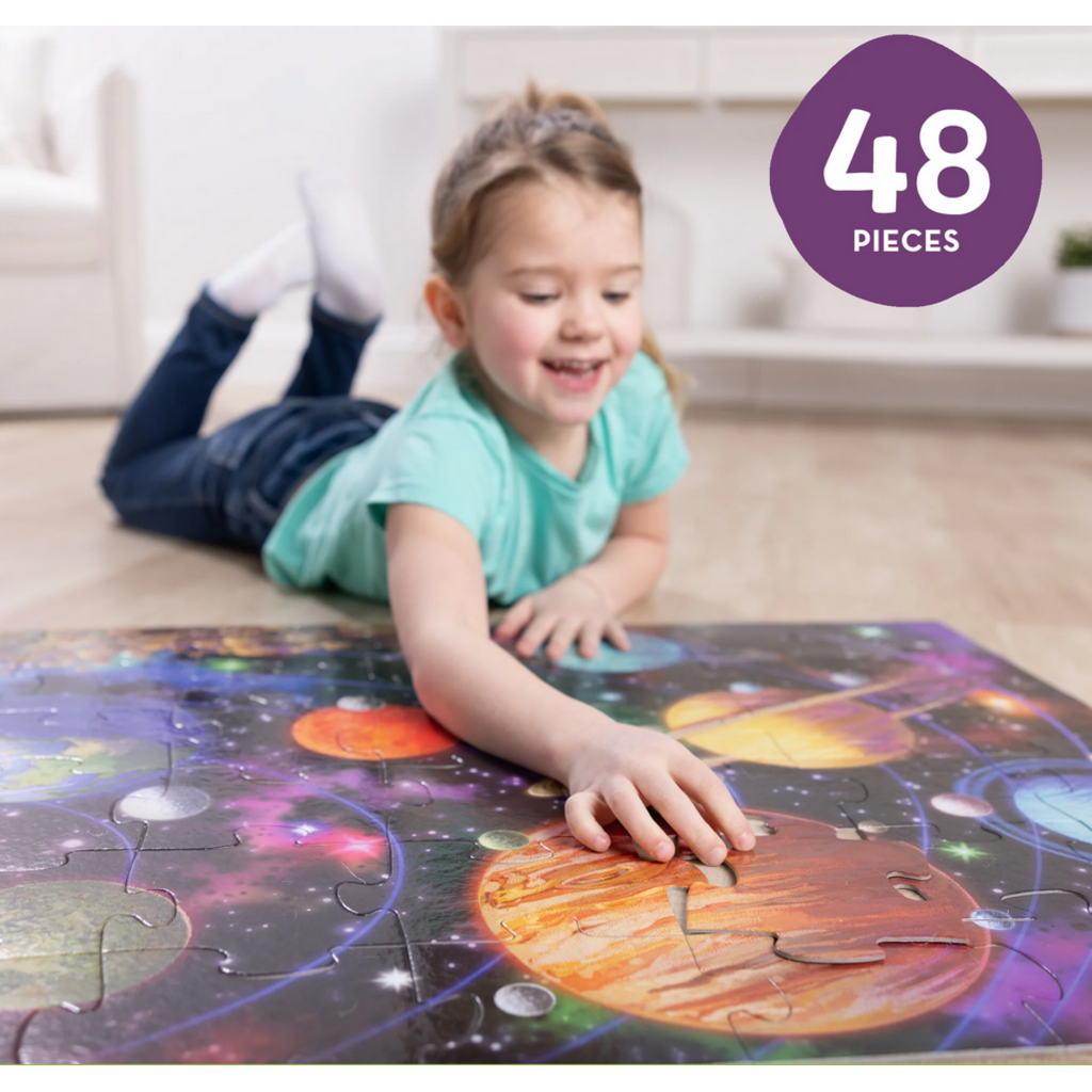 SOLAR SYSTEM FLOOR PUZZLE